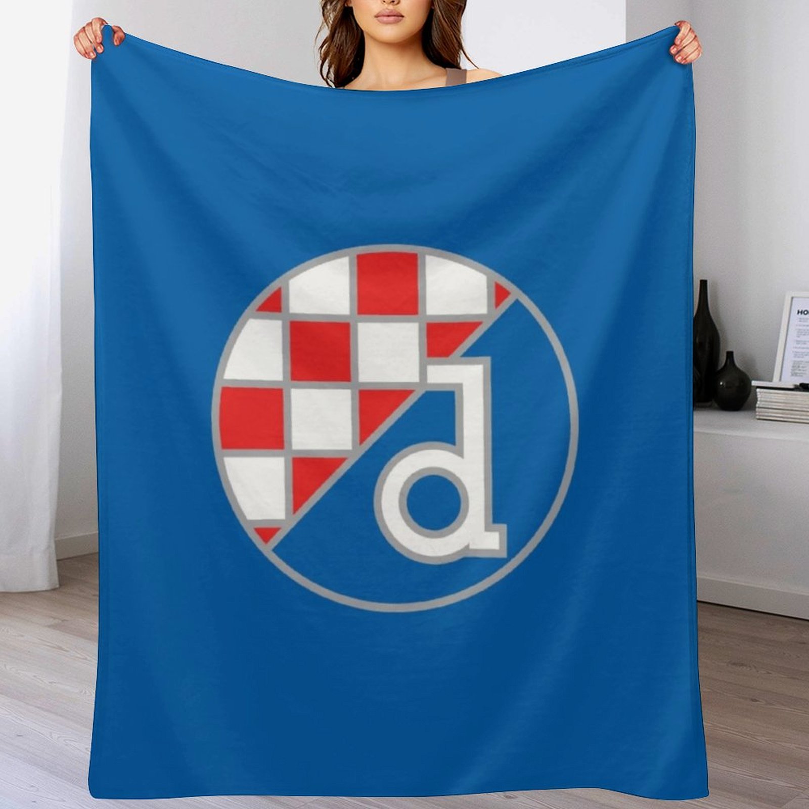 3D Printing Zagreb - ผ้าห่มคลุมโซฟา Dinamo Zagreb Football Club ผ้าห่มนุ่มสบายสำหรับโซฟา