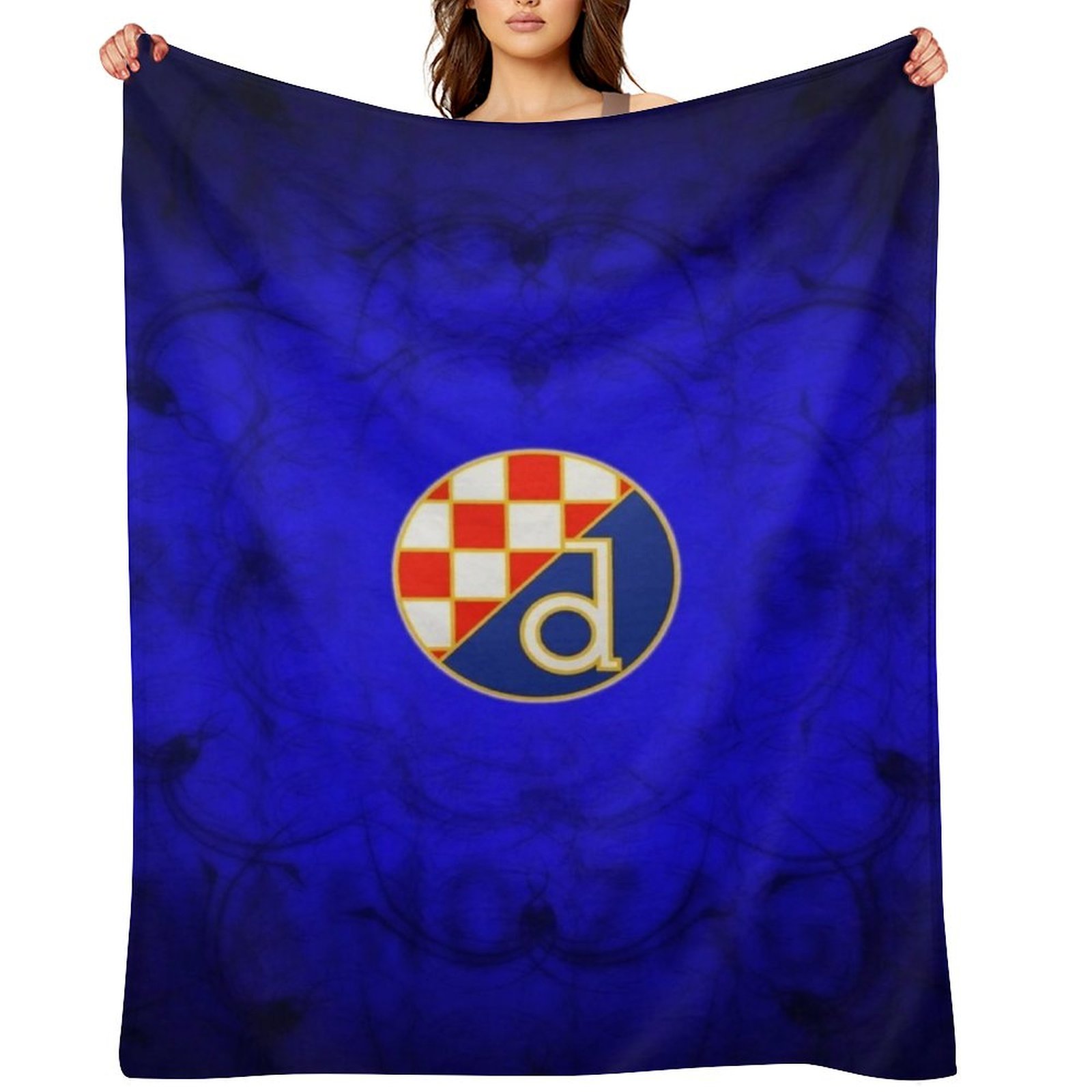 3D Printing Zagreb - GNK ไดนาโม Zagreb โยนผ้าห่มโซฟาตกแต่ง Shaggy ฮาโลวีนผ้าห่ม