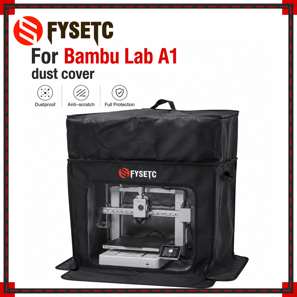 3D Printer Enclosure Frame - ฝาครอบกันฝุ่นและกันความร้อนสำหรับเครื่องพิมพ์สามมิติ Bambu Lab A1 ฝาครอบป้องกันฝุ่นแบบมองเห็นได้ สำหรับอะไหล่เครื่องพิมพ์สามมิติ