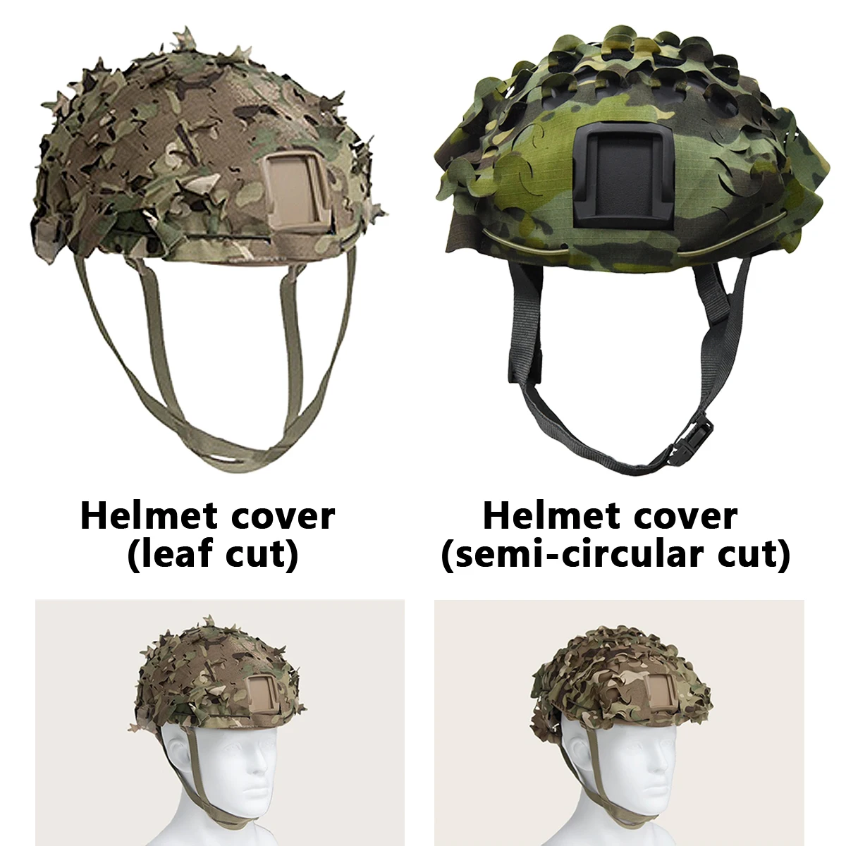 3D Printing Laser Cutting - ยุทธวิธี 3D Camo เลเซอร์ตัด Leaf Shape
