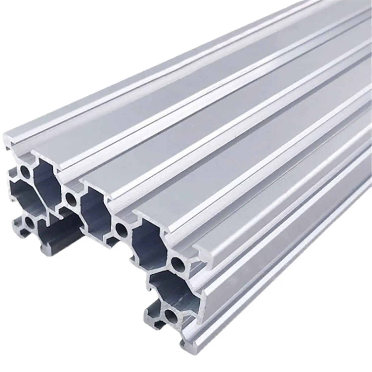V Slot Aluminum Extrusion - โครงอะลูมิเนียมอุตสาหกรรม 4080U แบบร่องตัววี สำหรับโครงสร้างเครื่องจักร แผงกั้น ขาตั้งเฟอร์นิเจอร์