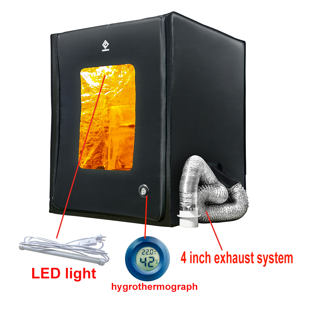 3D Printer Enclosure Frame - ตู้เครื่องพิมพ์เรซินพร้อมพัดลมระบายอากาศ, เครื่องพิมพ์ SLA/FDM มัลติฟังก์ชั่น Vented Enclosure