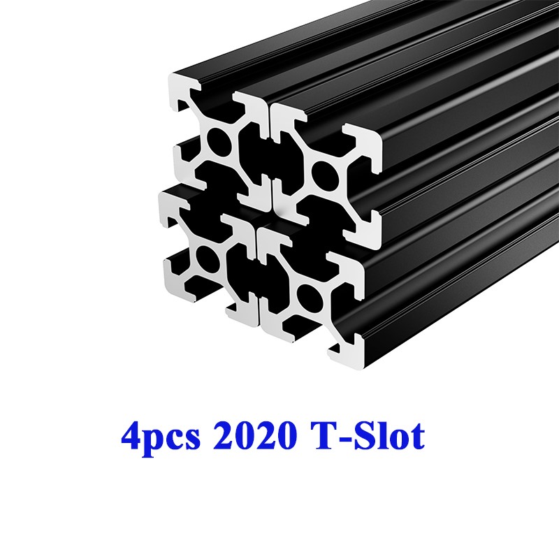 V Slot Aluminum Extrusion - 4pcs 2020 T-Slot อลูมิเนียม Extrusion โปรไฟล์