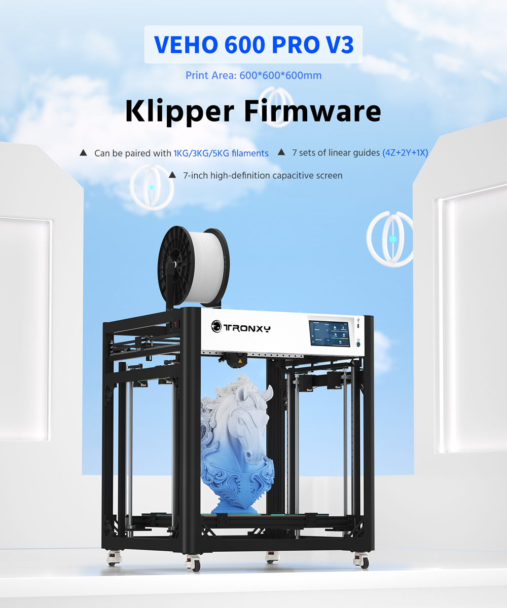 3D Printing X Y Z Axis - เครื่องพิมพ์สามมิติ Tronxy VEHO-600 / PRO V3