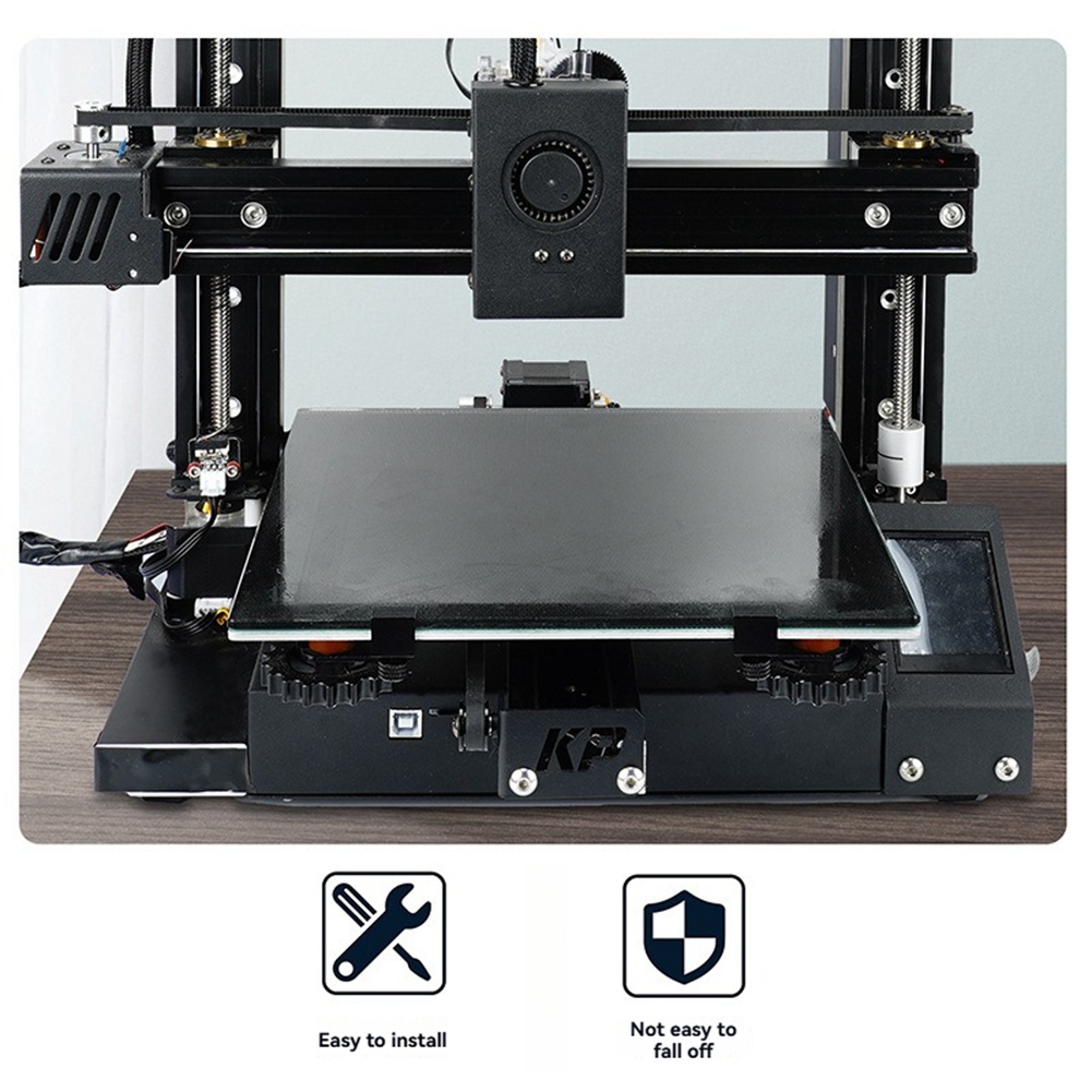 3D Printing Glass - ชุดอุปกรณ์ยึดแผ่นกระจกสำหรับเครื่องพิมพ์ 3 มิติ ABAN 8 ชิ้น