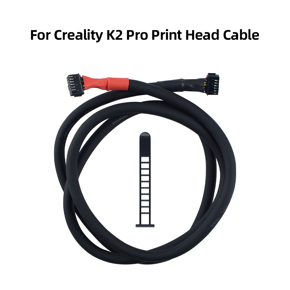 3D Printing Creality - สำหรับสายเคเบิลหัวพิมพ์ Creality K2 Pro ติดตั้งง่าย ใช้ได้ทันทีสำหรับชิ้นส่วนเครื่องพิมพ์