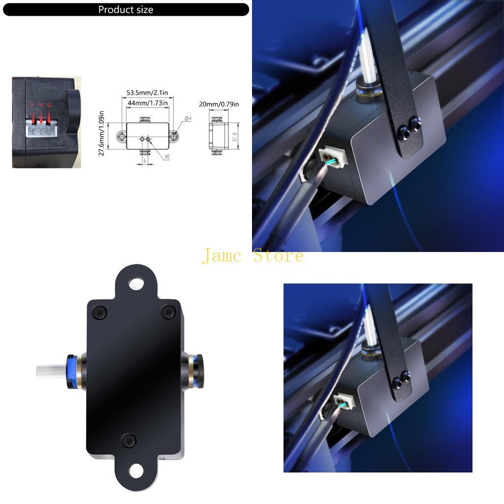 Filament Runout Sensor - LX0B เครื่องตรวจจับ Runout อัตโนมัติเซ็นเซอร์เส้นใยเครื่องพิมพ์ สำหรับเฟิร์มแวร์ 2.0/Klipper