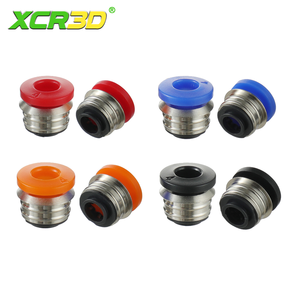 3D Printing Fff - XCR3D 4/8pcs 3D ชิ้นส่วนเครื่องพิมพ์นิวเมติกอุปกรณ์ตัวเชื่อมต่อ 2*4 PTFE