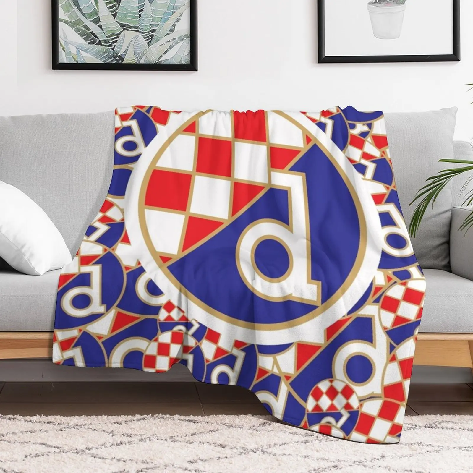ผ้าห่มดีไซน์ Dinamo Zagreb ฟุต - 3D Printing Zagreb บทวิจารณ์และราคา