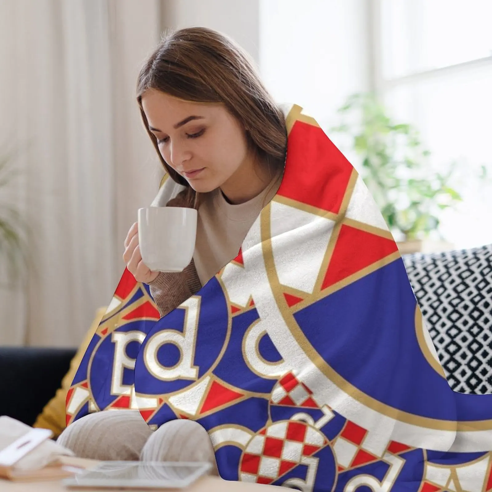 ผ้าห่มดีไซน์ Dinamo Zagreb ฟุต - 3D Printing Zagreb บทวิจารณ์และราคา