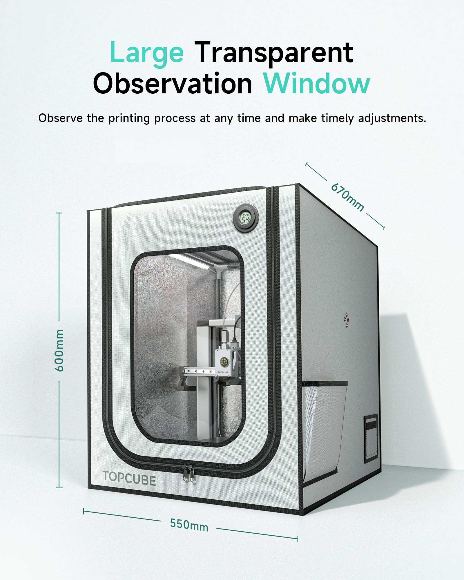 กล่องครอบเครื่องพิมพ์สามมิติ Y - 3D Printer Enclosure Frame บทวิจารณ์และราคา