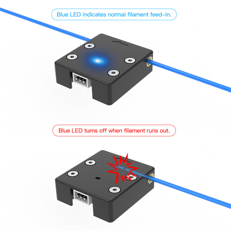Creality อย่างเป็นทางการ Ender - Filament Runout Sensor บทวิจารณ์และราคา