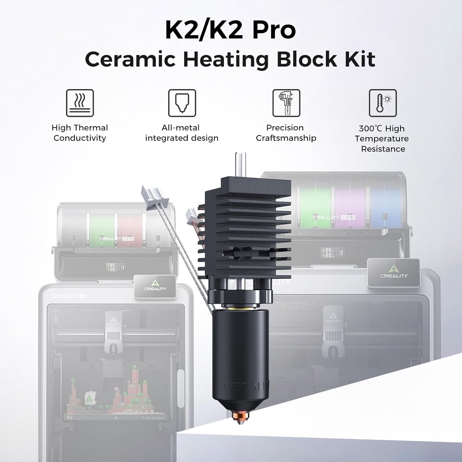 ชุดบล็อกทำความร้อนเซรามิก Crea - 3D Printing Creality บทวิจารณ์และราคา