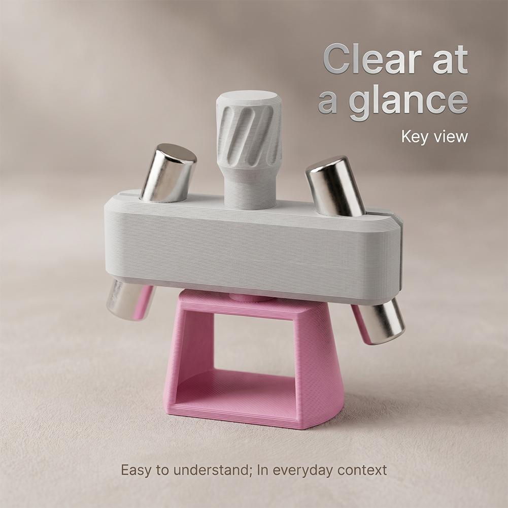 อุปกรณ์ช่วยทำเล็บแบบแม่เหล็กหม - 3D Printing Glass บทวิจารณ์และราคา