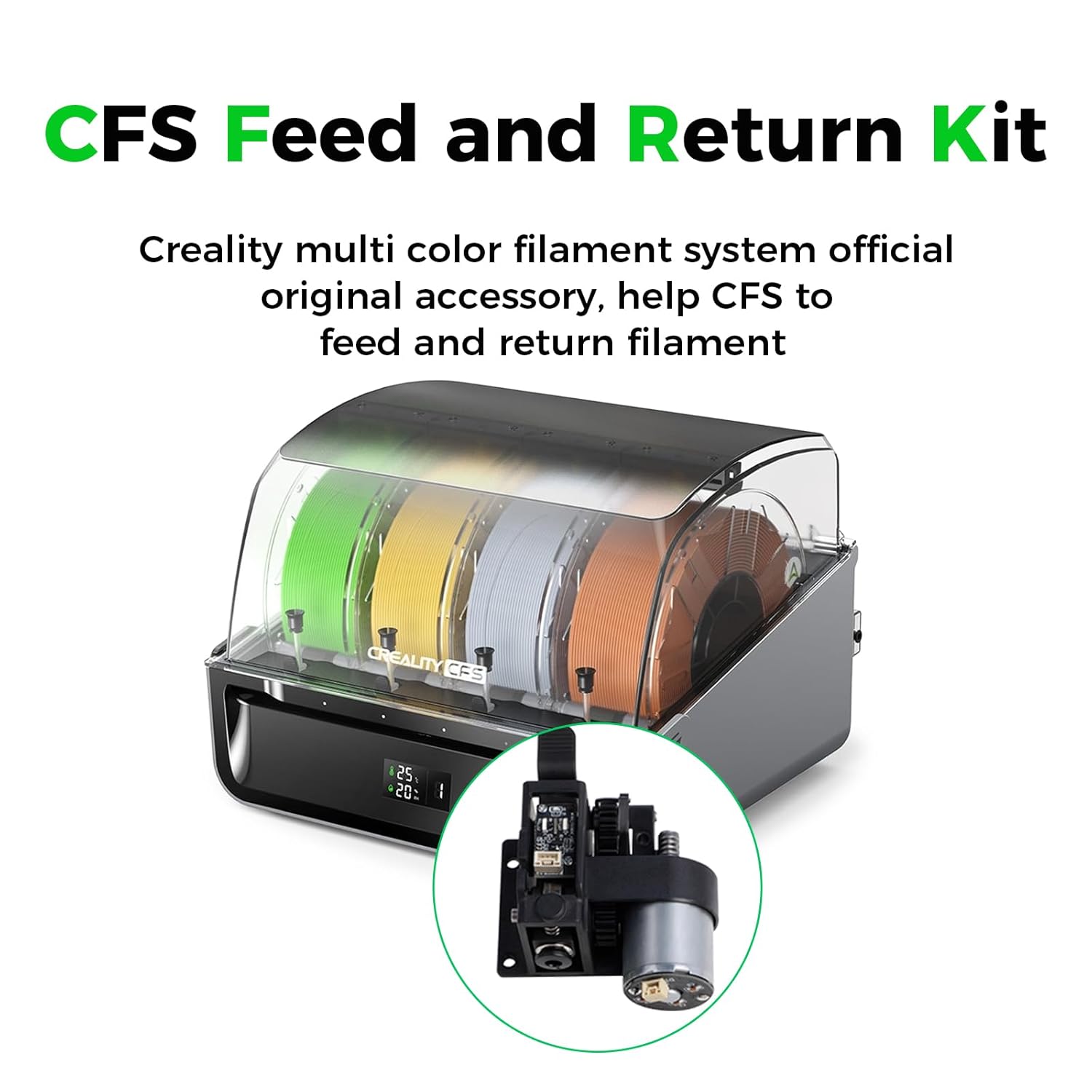 Creality Official CFS Feed and - 3D Printing Creality บทวิจารณ์และราคา