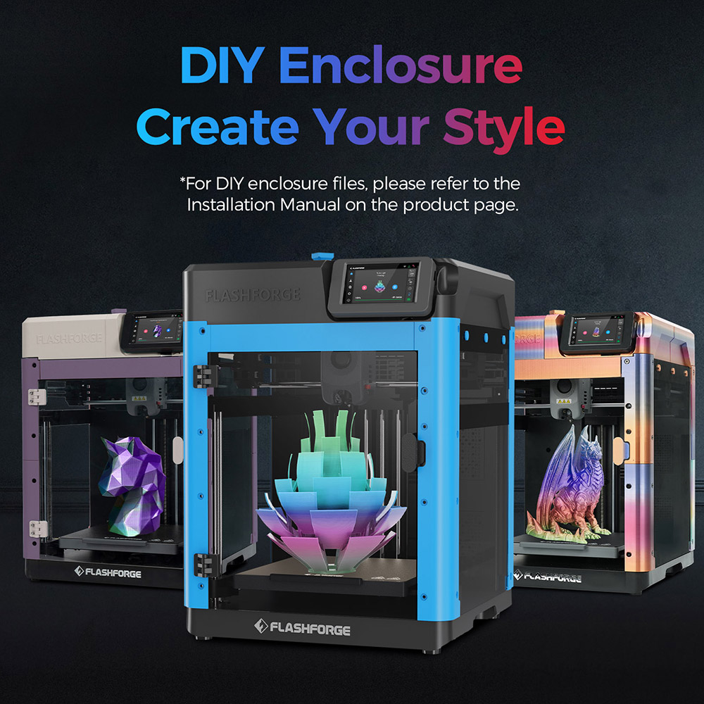 ชุดแผงตู้ FLASHFORGE สําหรับชุ - 3D Printer Enclosure Frame บทวิจารณ์และราคา