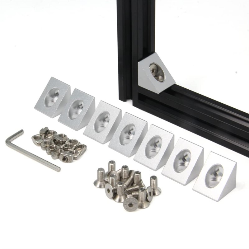 8 ชิ้น/แพ็ค 2020 อลูมิเนียมบล็ - V Slot Aluminum Extrusion บทวิจารณ์และราคา