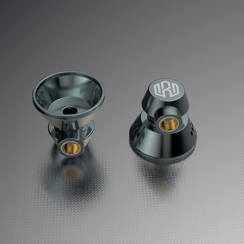 DIY HIF หูฟังแบบแบน 15.4 มม. ร - 3D Printing Aluminium บทวิจารณ์และราคา