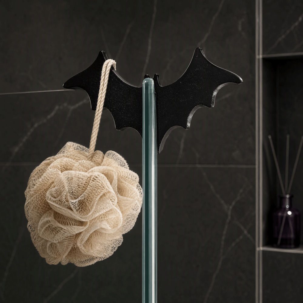 ตะขอแขวนห้องน้ำลายค้างคาวฮาโลว - 3D Printing Glass บทวิจารณ์และราคา