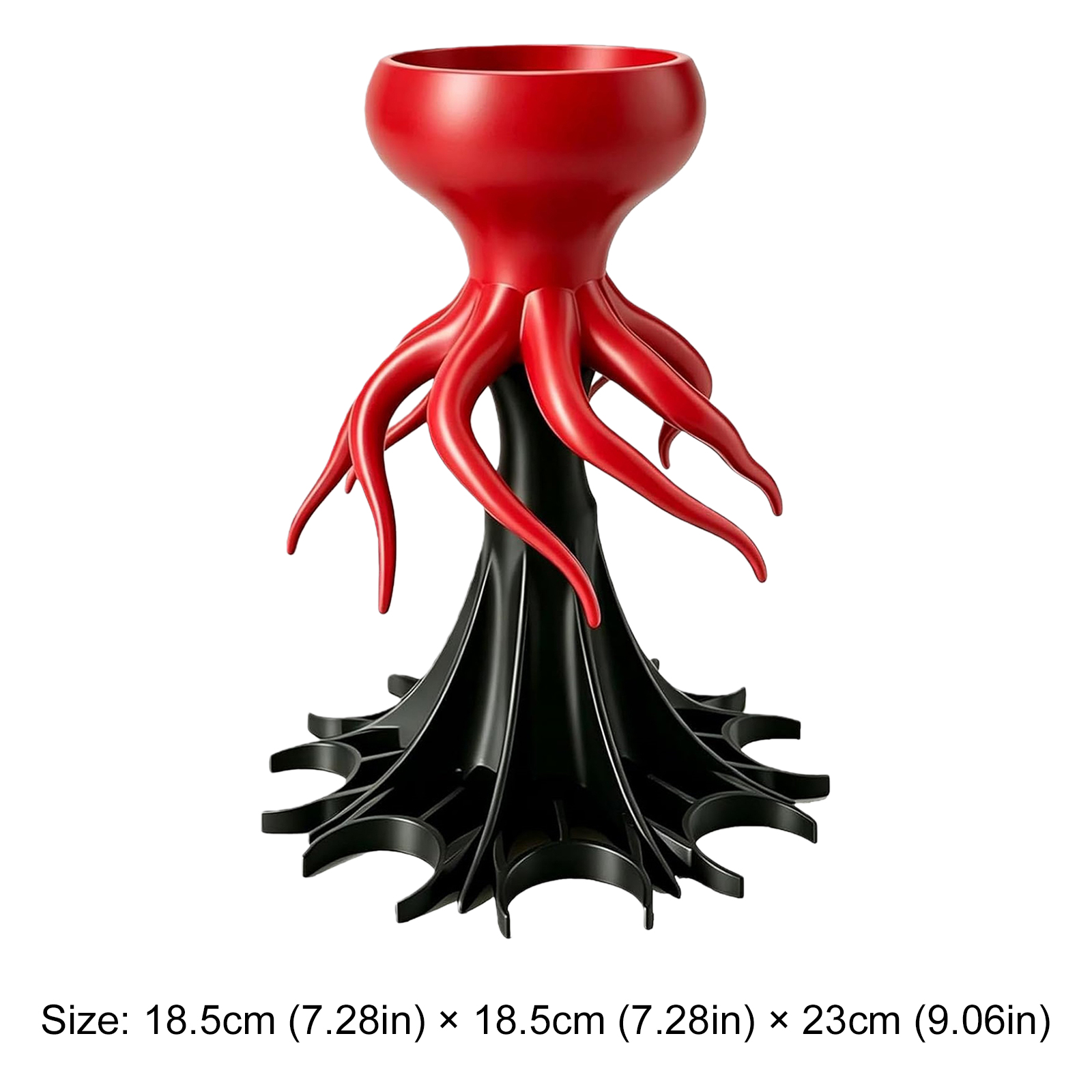 ที่รินเหล้ารูปปลาหมึกพิมพ์ 3 ม - 3D Printing Glass บทวิจารณ์และราคา