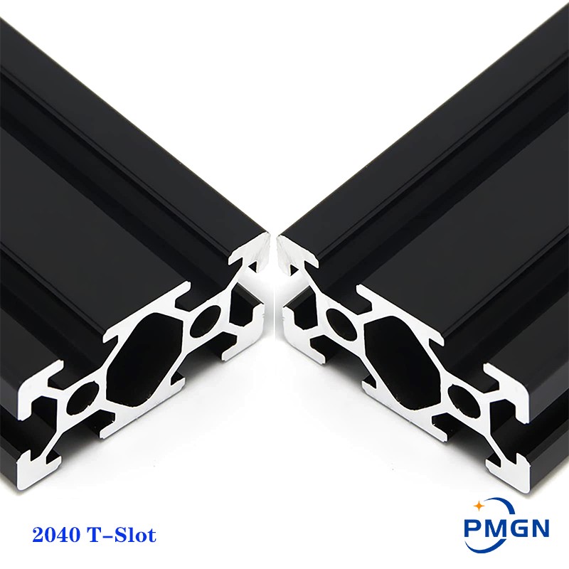 1PCS สีดำ2040 T-Slot มาตรฐานยุ - V Slot Aluminum Extrusion บทวิจารณ์และราคา
