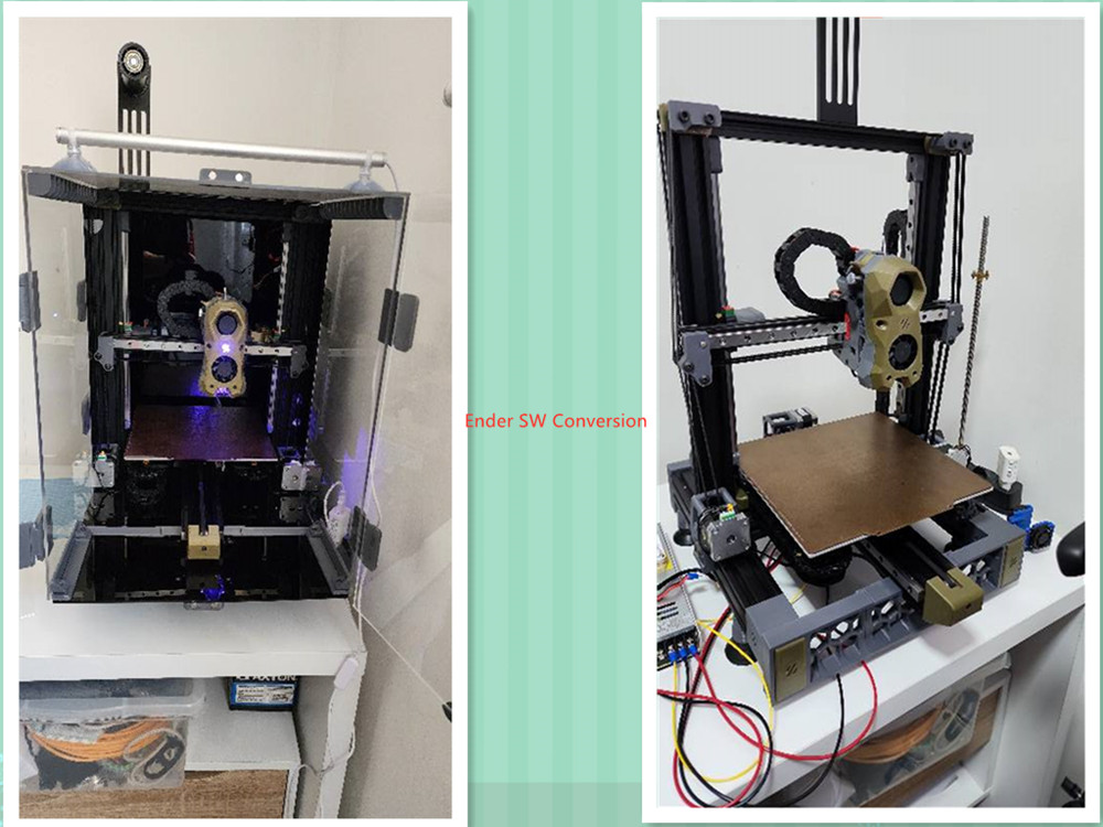 ชุดอัพเกรด Funssor Ender3 SW C - 3D Printer Enclosure Frame บทวิจารณ์และราคา