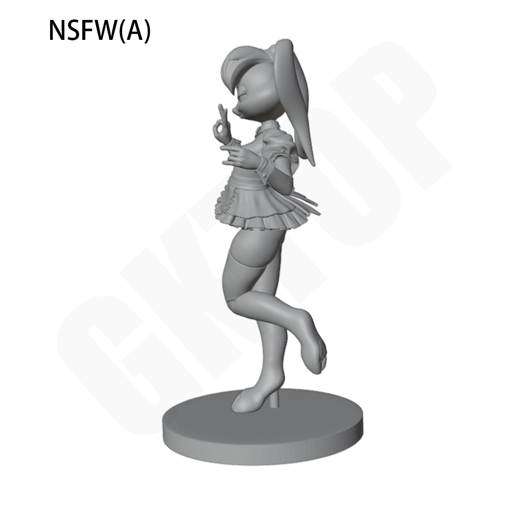 NSFW โมเดลฟิกเกอร์เรซินกระต่าย - 3D Printing Rabbit บทวิจารณ์และราคา
