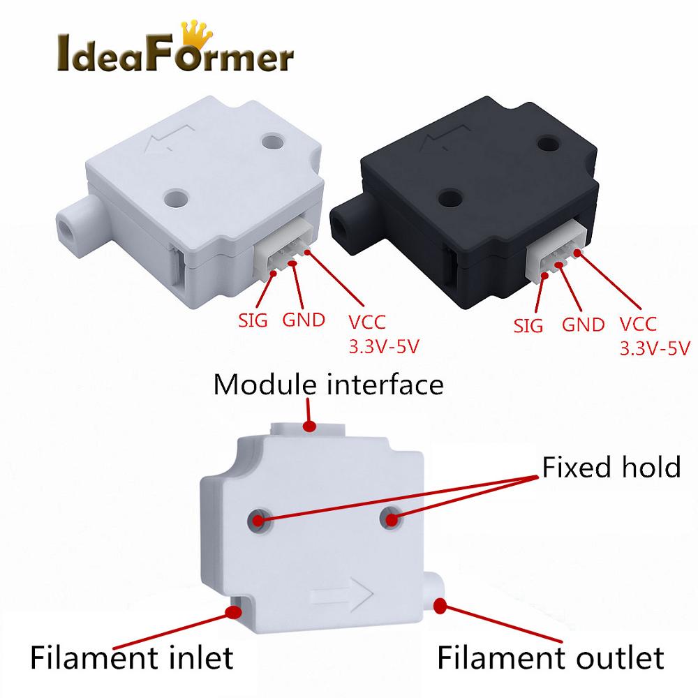 Filament Breakage การตรวจจับโม - Filament Runout Sensor บทวิจารณ์และราคา